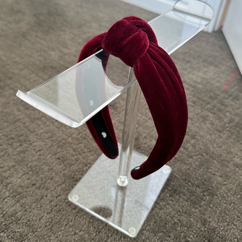 Lele Sadoughi velvet headband